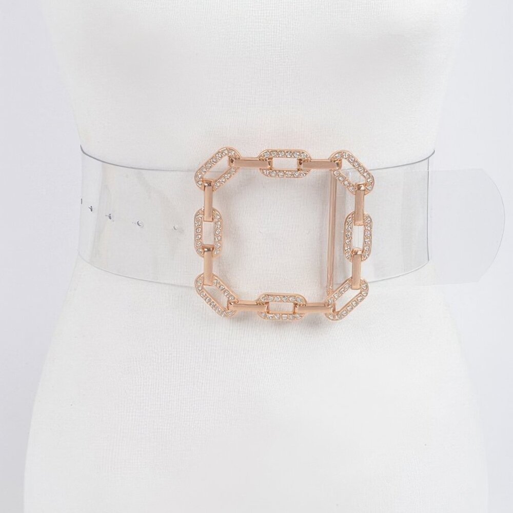 Transparent Plus Size Belt